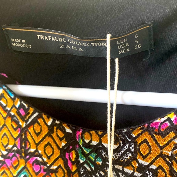 Zara Long Sleeve Maxi Dress - Picture 8 of 9